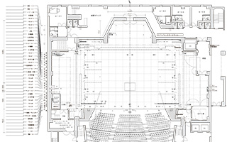 平面図　幕　1：200