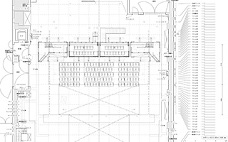 平面図　ポディウム形式