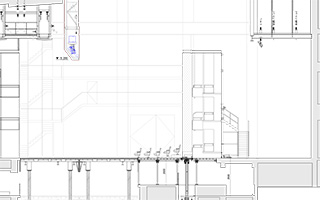 断面図　ポディウム形式