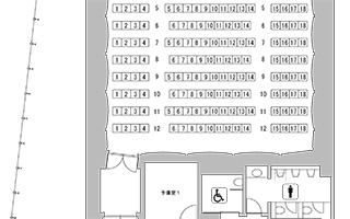 音楽小ホール 客席図