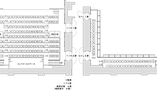 小劇場　客席図