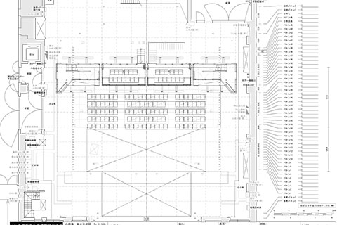平面図 ポディウム形式